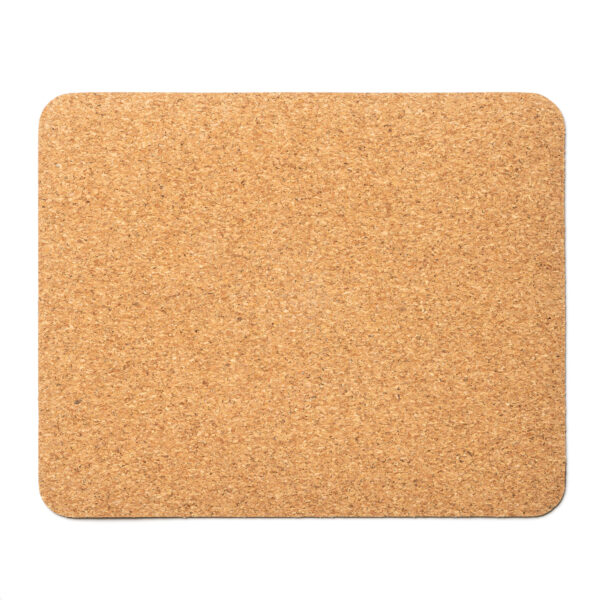 Alfombrilla ecológica para ratón, fabricada con superficie de corcho natural
